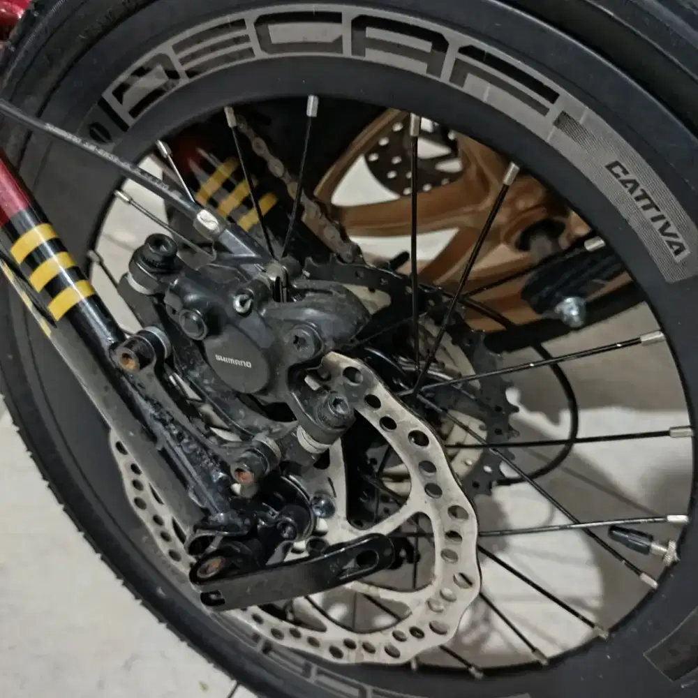 Sepeda lipat frame cromoly jazz
