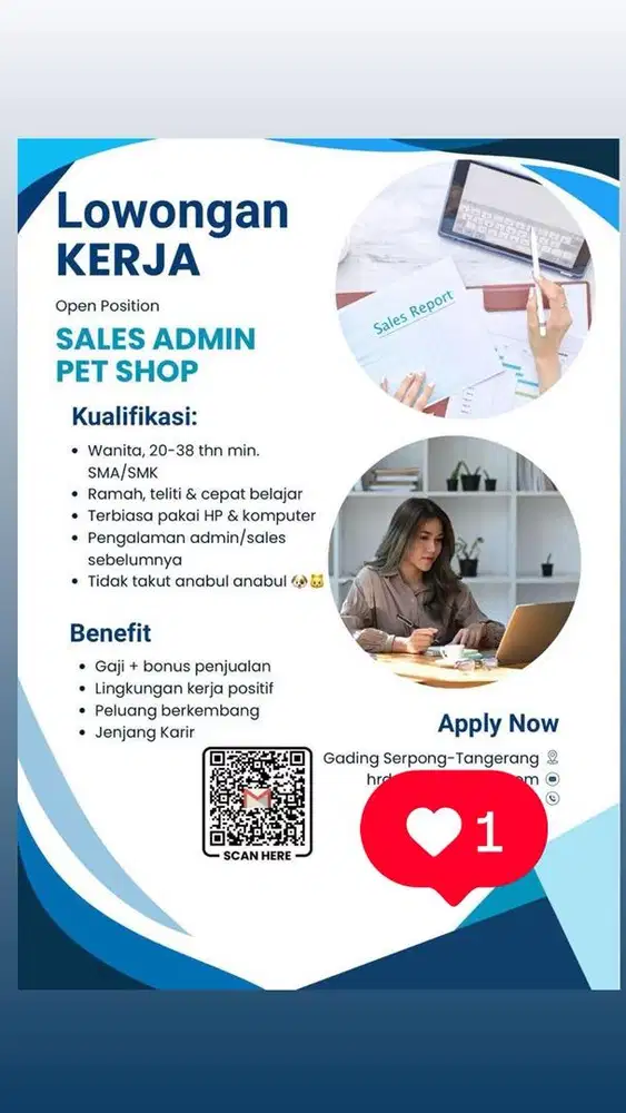 Lowongan kerja admin