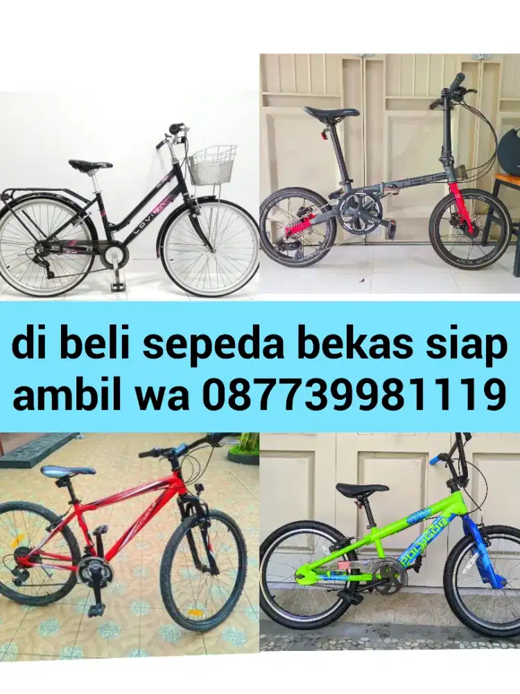 di beli sepeda bekas Polygon Thrill united pacific element dll sy beli