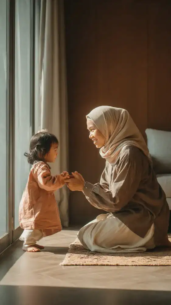 Nanny menginap bayi baru lahir