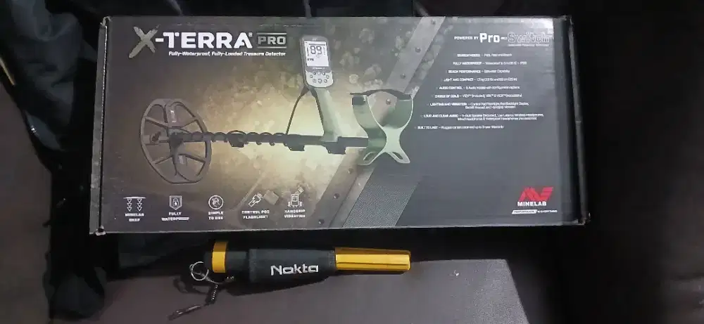 Jual alat metal detektor X-TERRA PRO