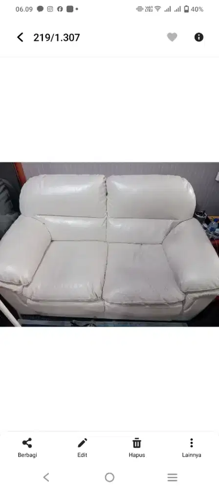 Di jual sofa bahan premium