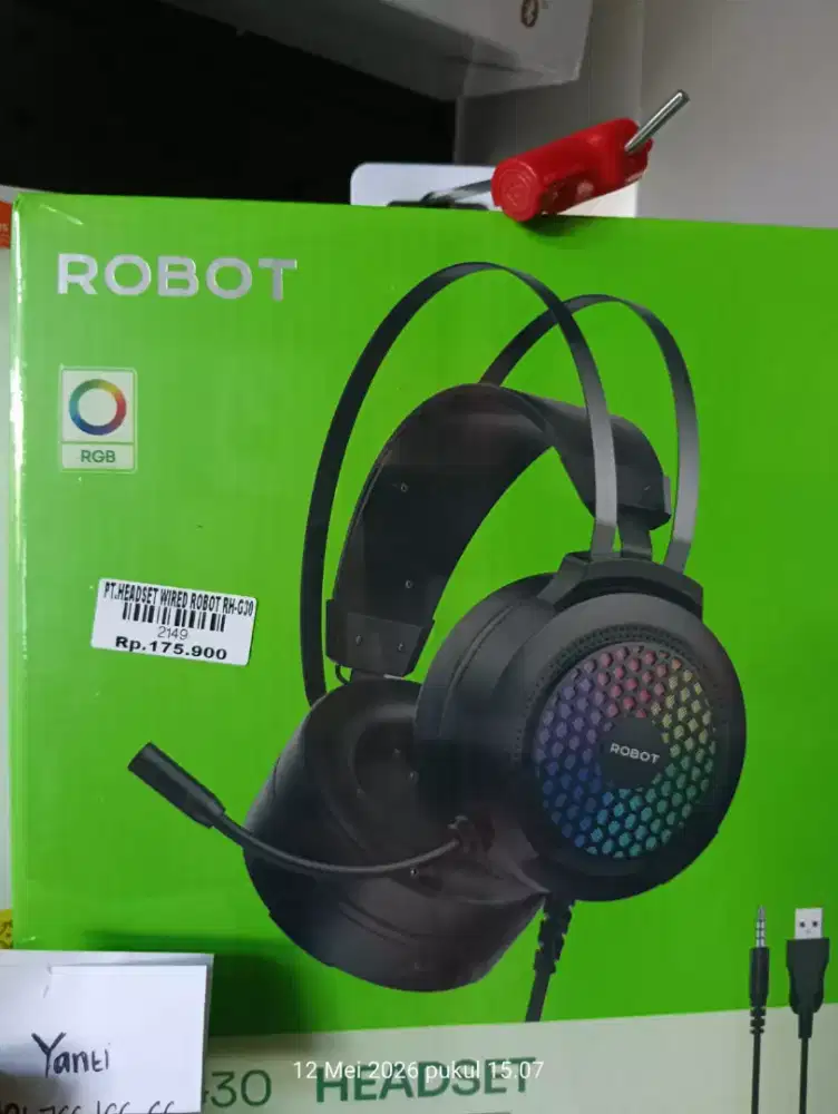 HEADSET WIRED ROBOT RH-G30 | ATLANTIS DAHSYAT