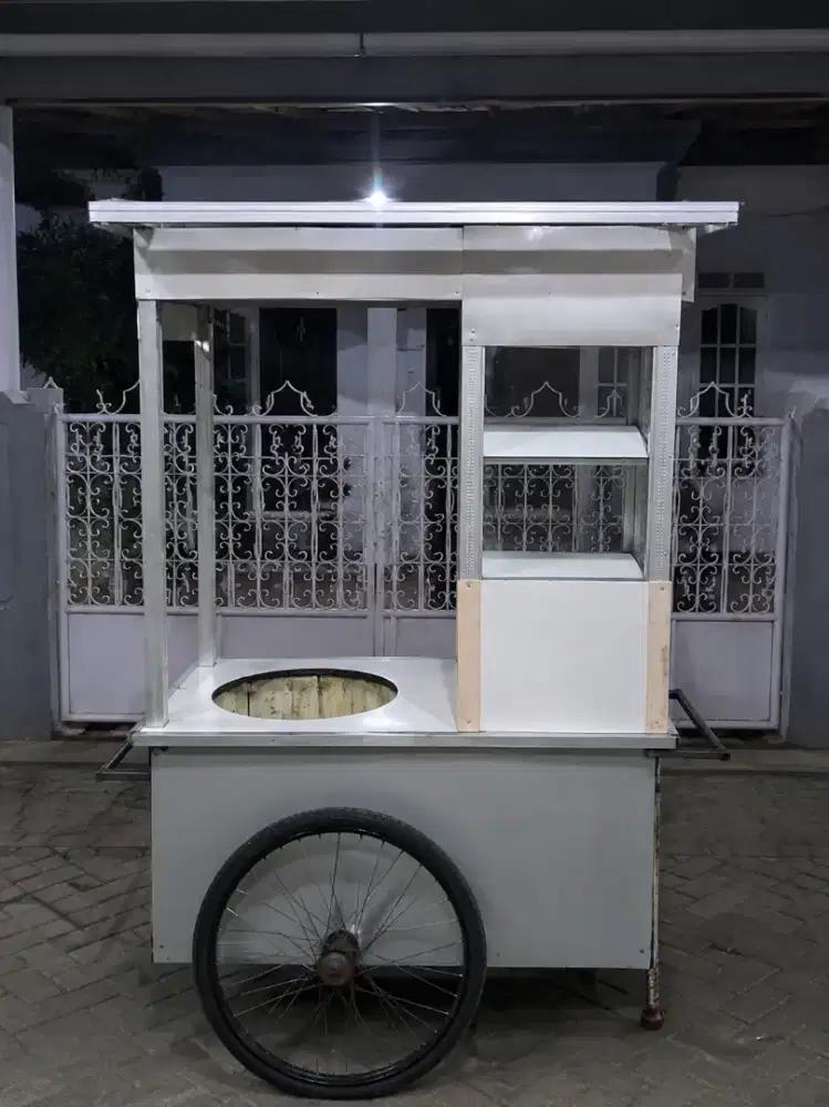 DI JUAL CEPAT GEROBAK BAKSO BEKAS - SIAP PAKAI