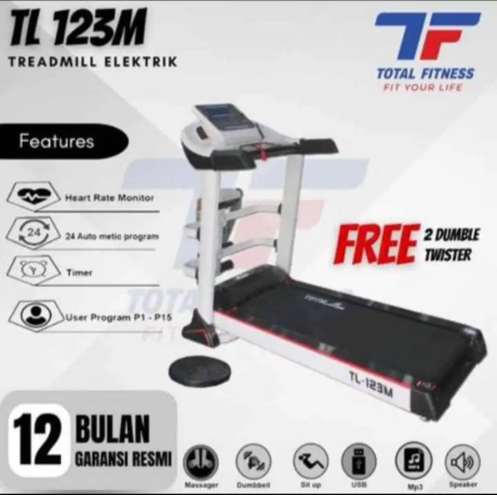 TREADMILL ELEKTRIK TL 123M