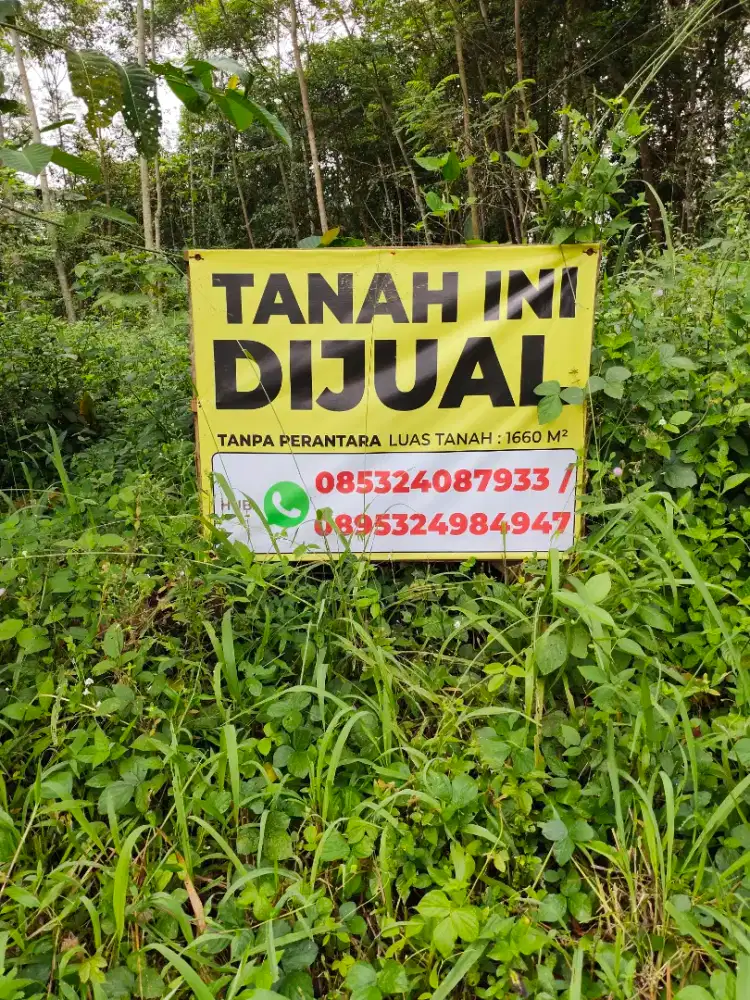 Di jual tanah di belakang Toserba fajar