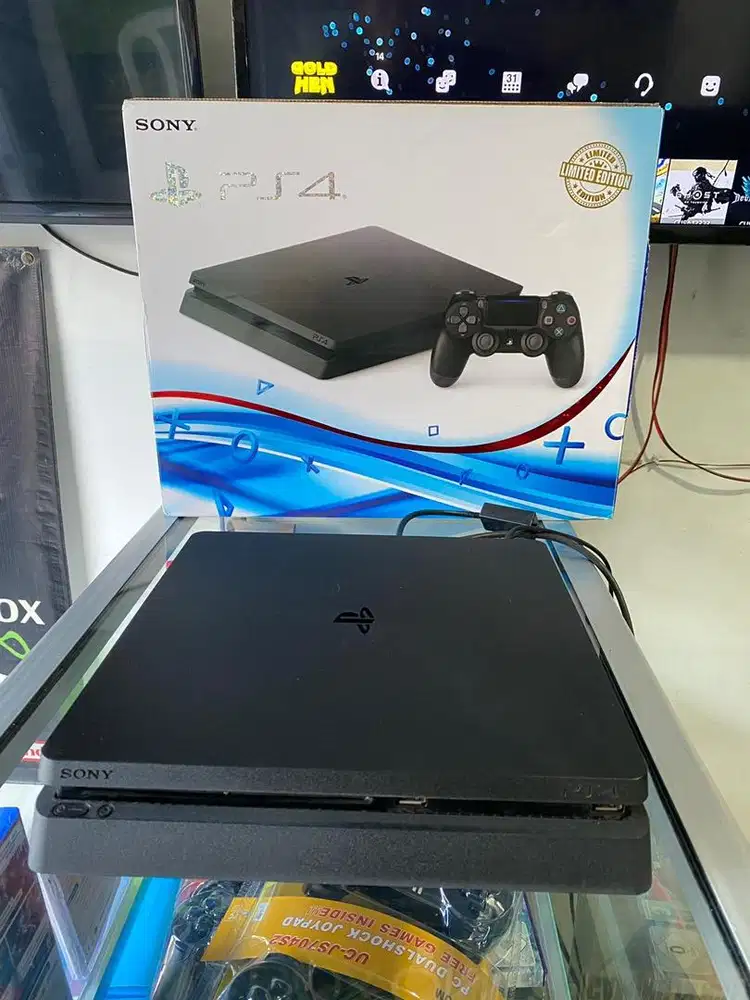 PS4 Slim Hdd 500Gb Bebas Pilih Games