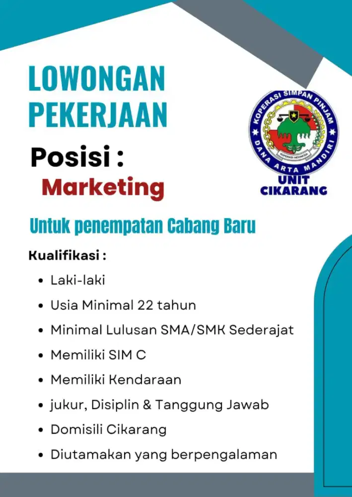 Lowongan Pekerjaan Marketing