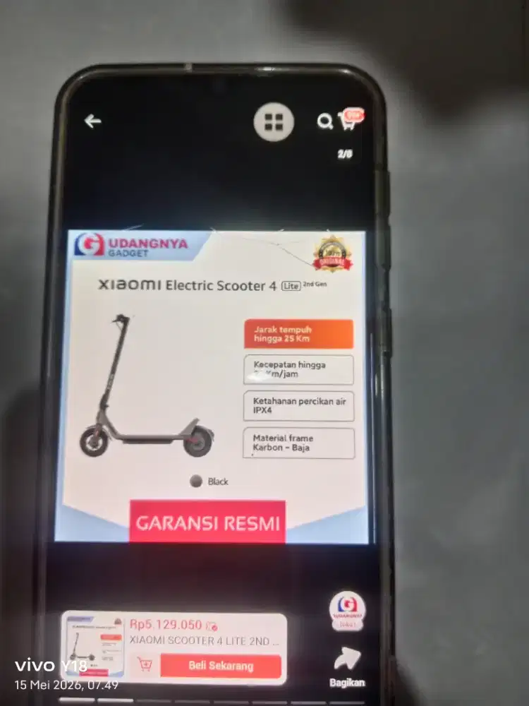 Xiaomi Electronic Scooter 4 Lite 2nd Generation