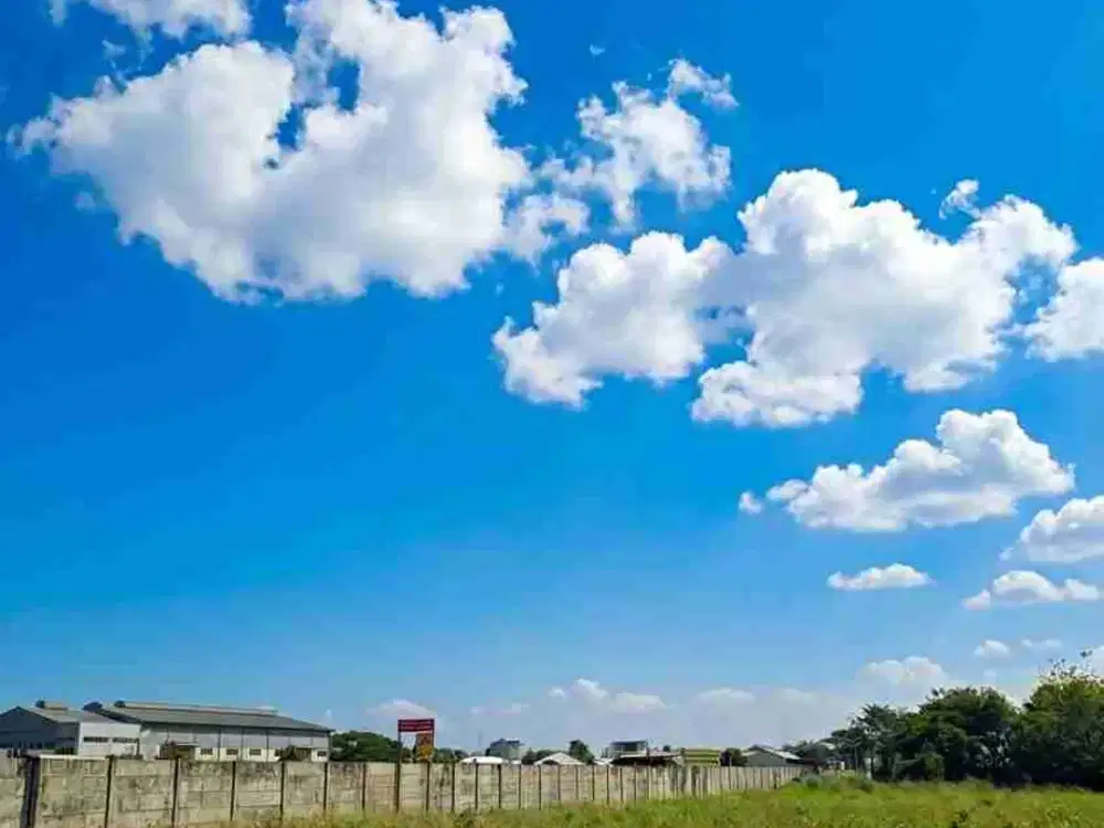 Dijual Kavling Industri Pinggir Jalan Raya Kragilan Ciujung