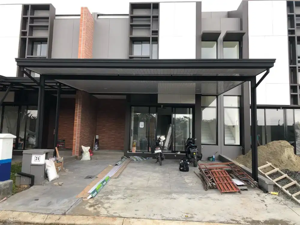 Kanopi plafon pvc atap alderon rangka besi
