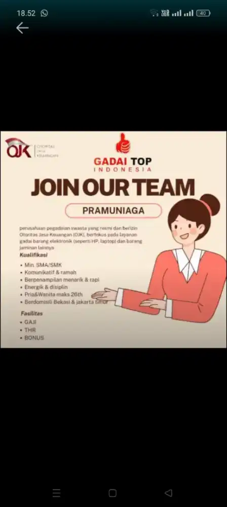 Lowongan pekerjaan