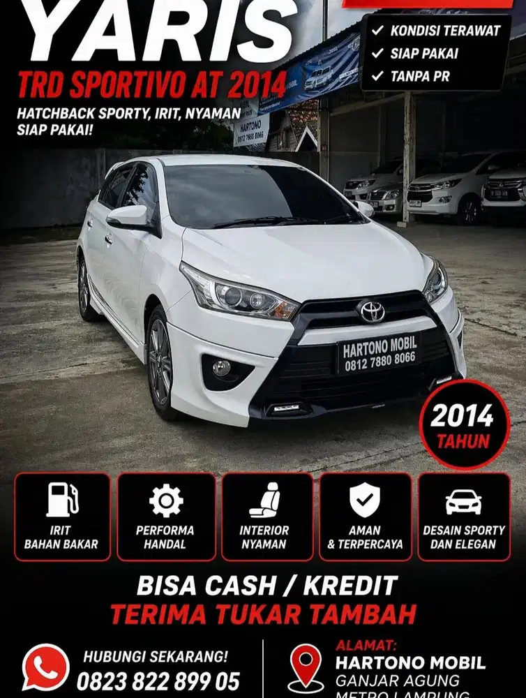 YARIS TRD 1.5 S AT 2014