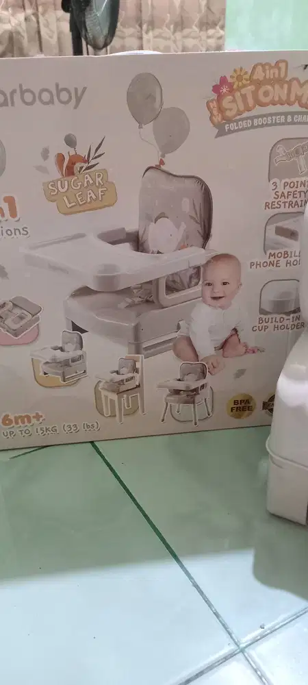 Dijual baby chair (kursi makan bayi) merk sugar baby