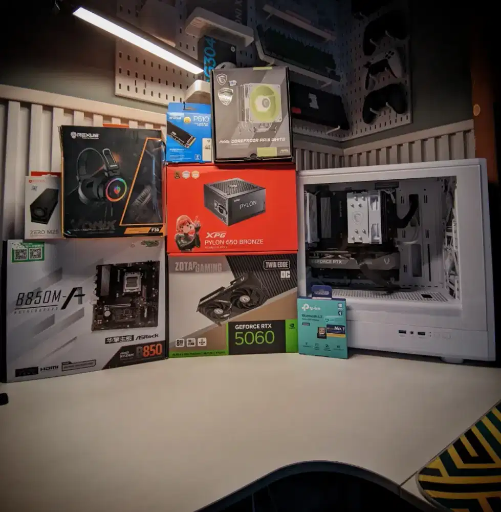 pc gaming / editing kencang | ryzen am5 | rtx 5060 | ram ddr5