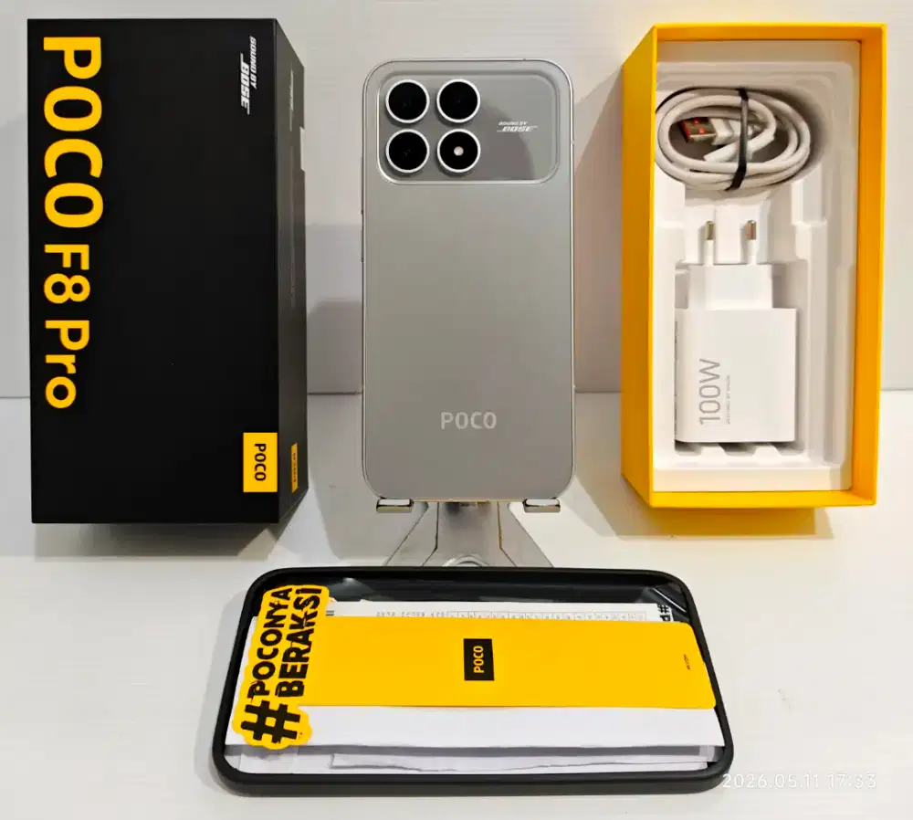 Xiaomi Poco F8 Pro 5G 12/512 Gb  Likenew 99% Resmi 14 Feb 28  bs TT/BT