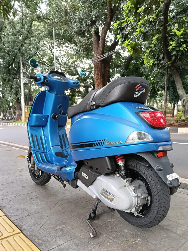 DIJUAL CASH VESPA S 125 I-IGET THN 2021 PJK IDUP SIAP PAKAI