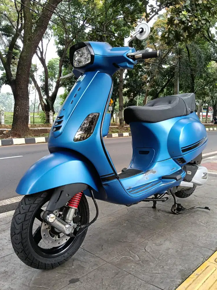 DIJUAL CASH VESPA S LX 125 I-IGET THN 2021 PJK IDUP SIAP PAKAI