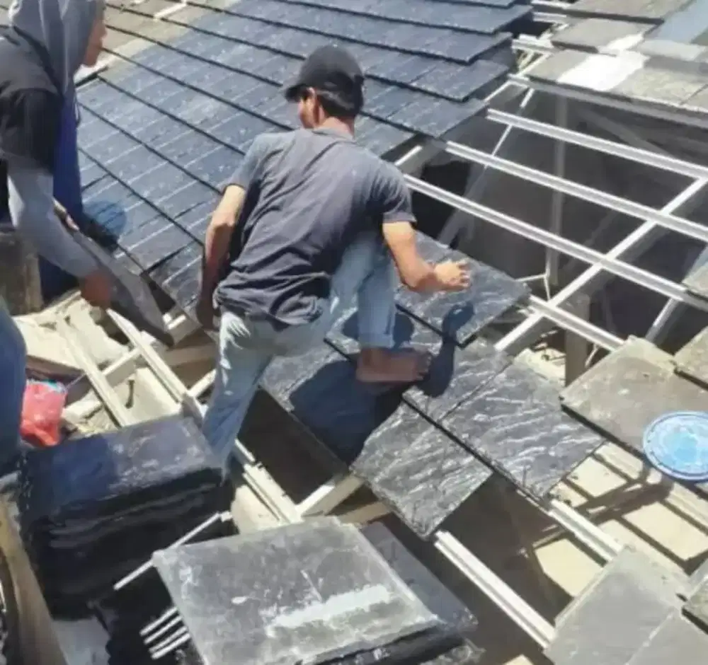 Tukang Bangunan & Renovasi. Perbaikan kebocoran atap dak Rembes