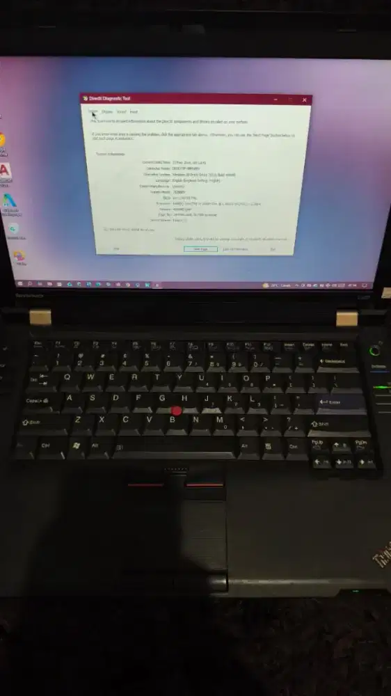 JUAL LAPTOP LENOVO THINKPAD CORE I5 SIAP PAKAI
