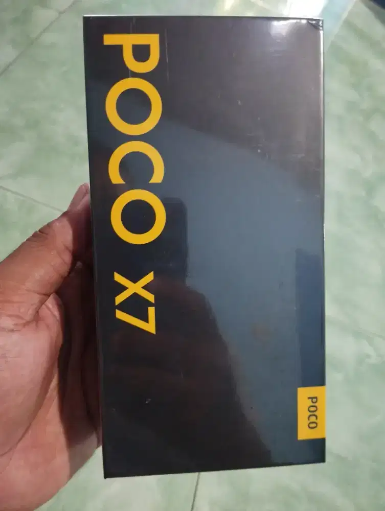 Poco x7 8/256 new garansi resmi