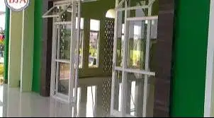 Plafon - Partisi Gypsum + Alumunium + Kaca + PVC  SEKAT KACA ALUMINIUM