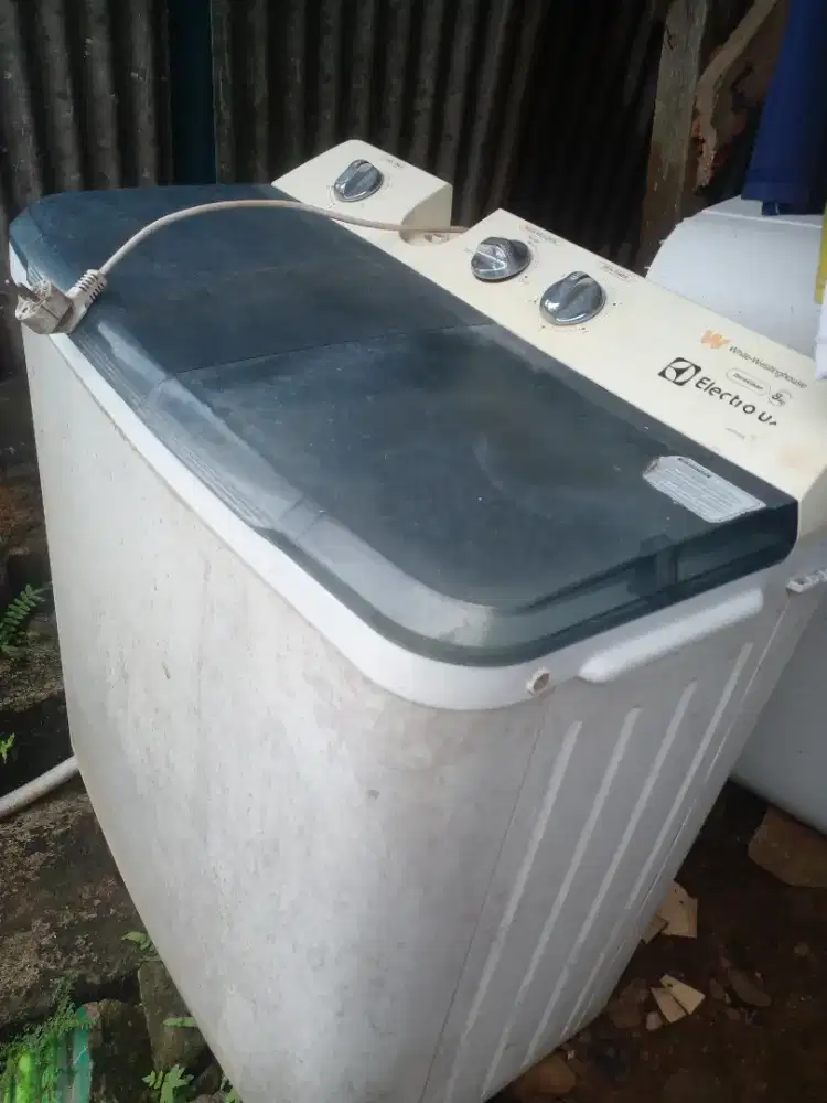Mesin cuci 2 tabung yg kendala
