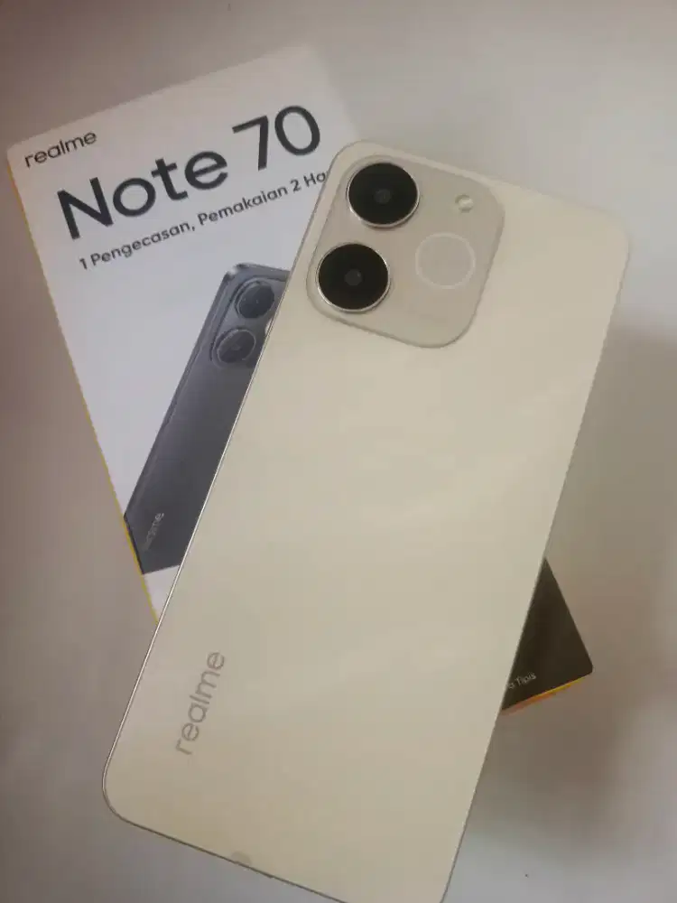 Realme Note 70 Fullset Mulus