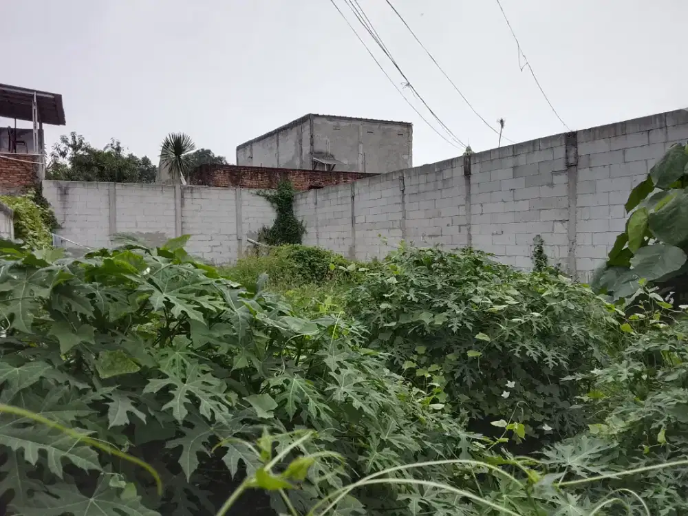 Dijual tanah 158m² harga di bawah pasaran dlm komplek di Pdk bambu