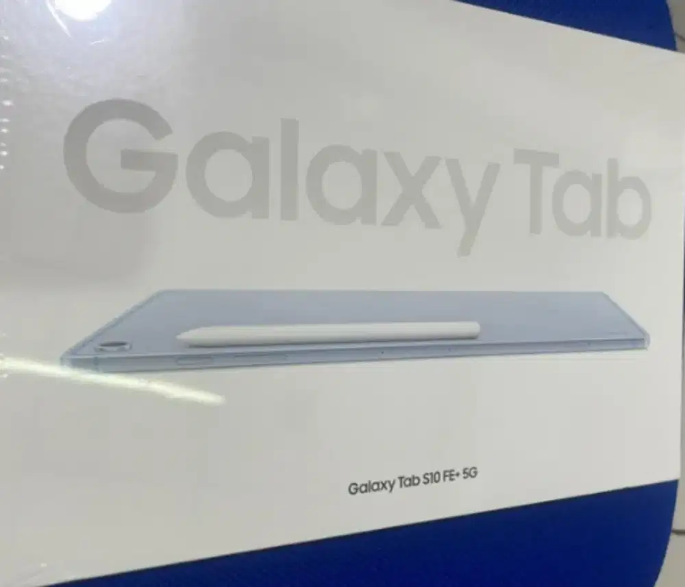 Samsung Galaxy Tab S10 FE Plus + FE+ 5G 12/256 Blue BNIB Resmi SEIN