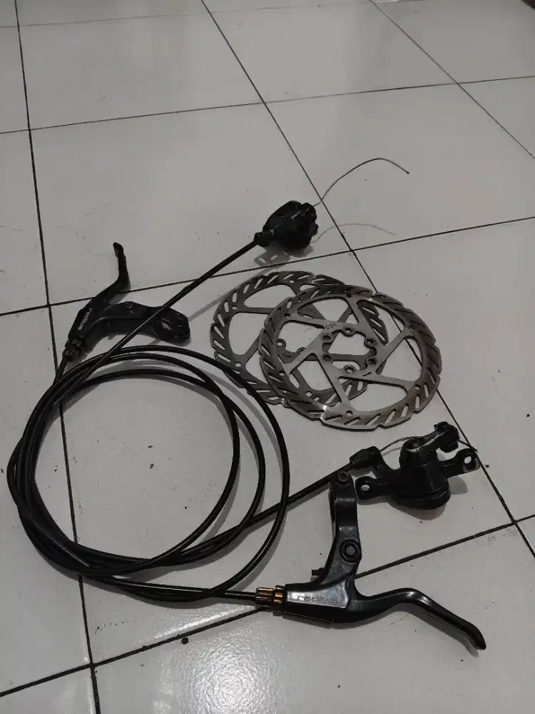 Brake set / rem cakram sepeda