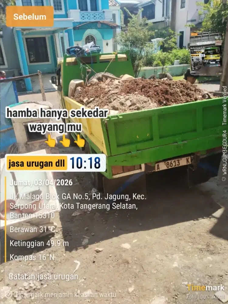 JASA BUANG PUING & SAMPAH PROYEK