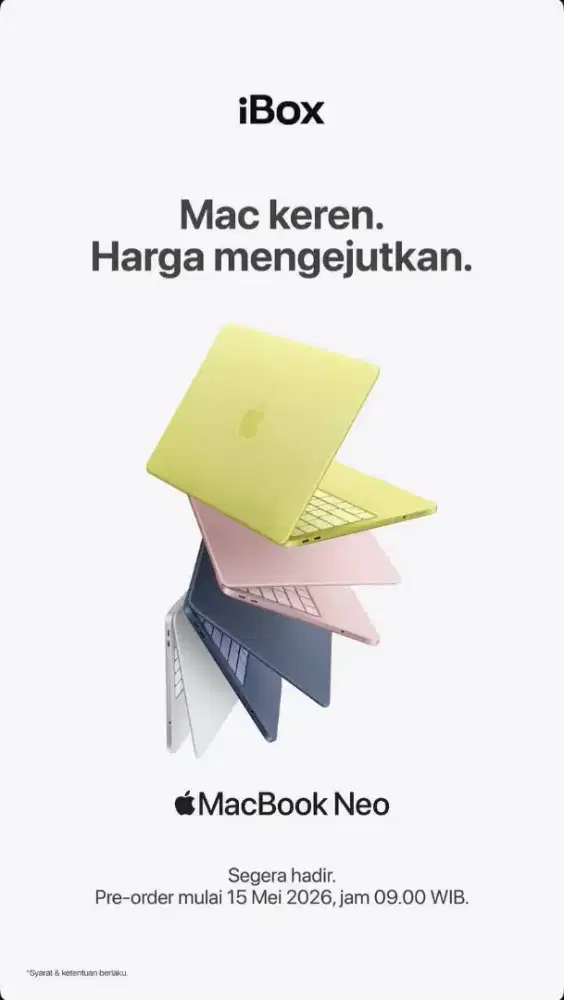 Pre Order MacBook Neo