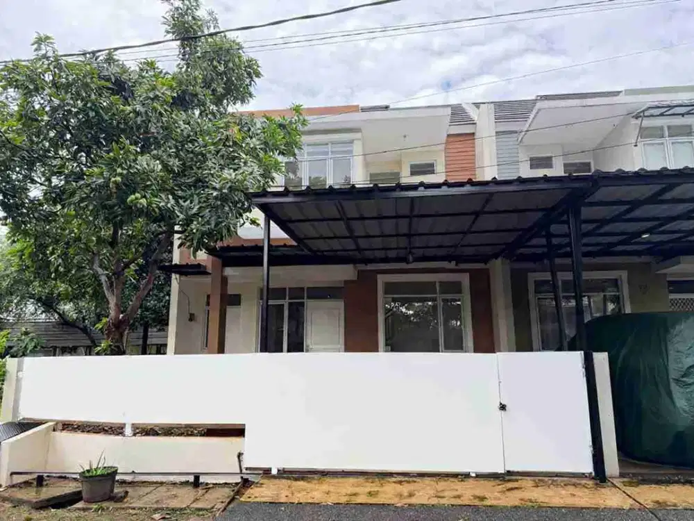 rumah 2 lantai siap huni, bebas banjir, harga murah di emerald spring, bekasi jaya, bekasi timur