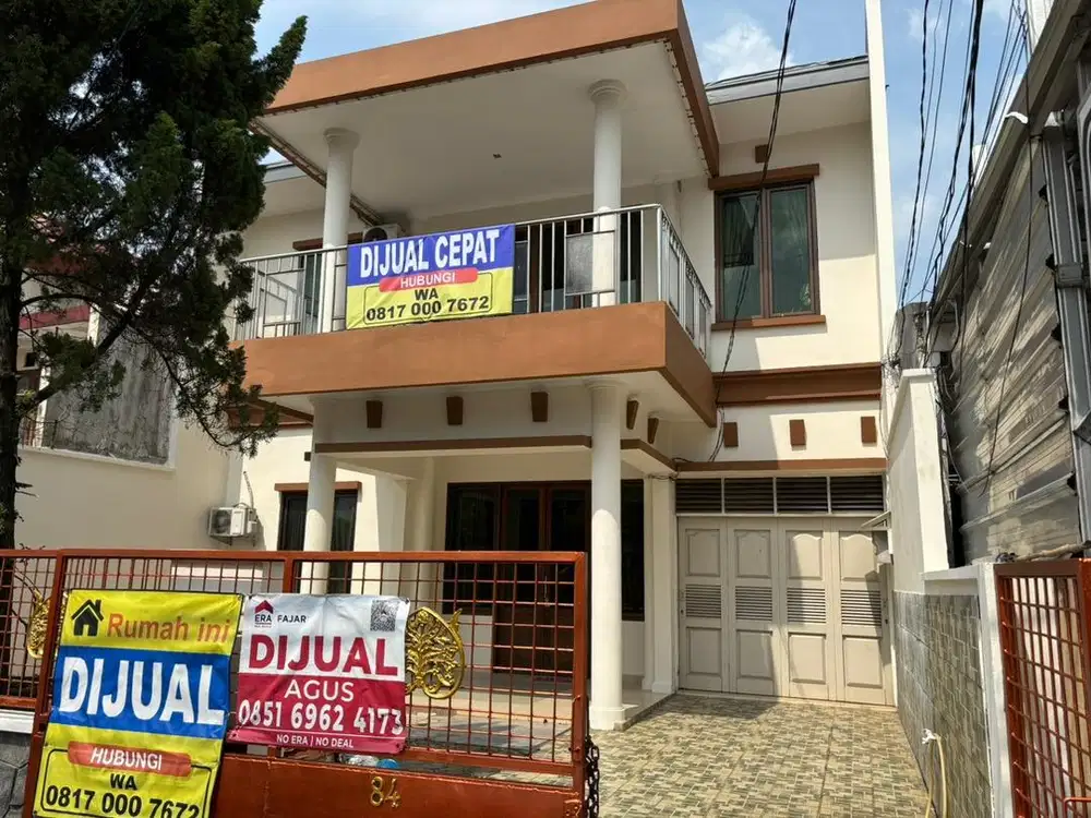 Jual Murah Rumah/Kos/Tempat Usaha pinggir Jalan Raya Ridwan Rais Depok