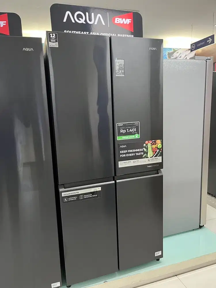 Kulkas aqua 4 pintu