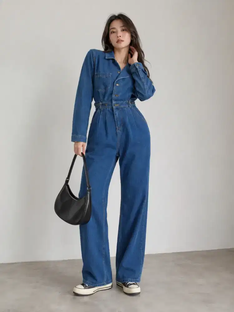 Jumpsuit jeans denim L
