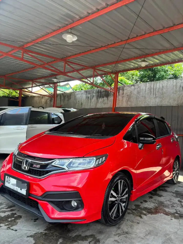 Jazz RS gk5 facelift AT 2018 asli AD ke AB pajak baru KM 78rb