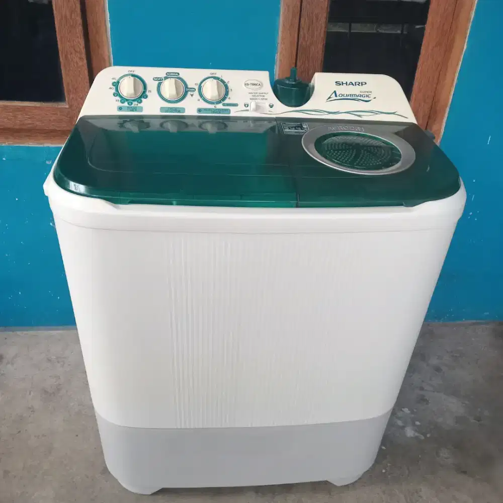 Mesin cuci sharp 2 tabung