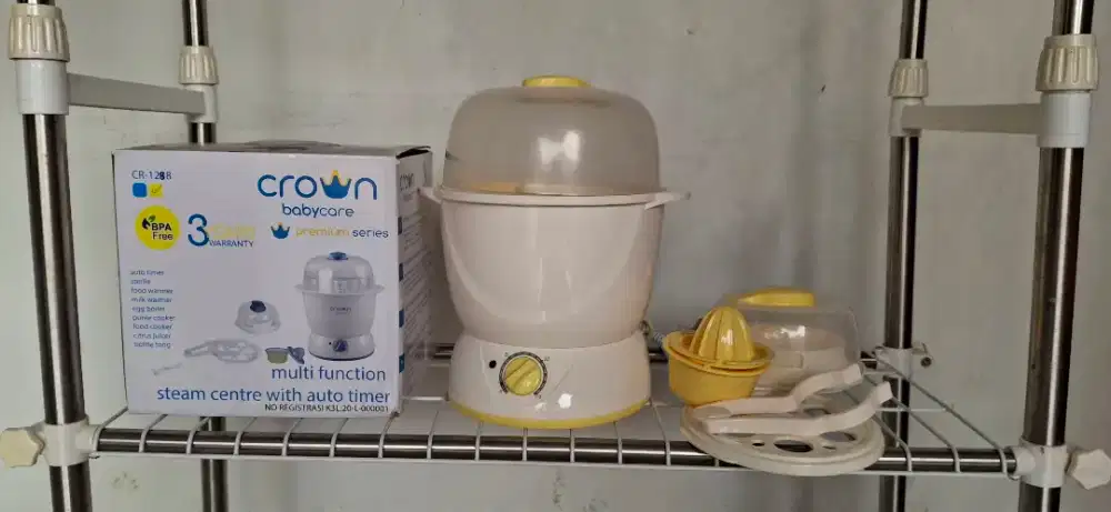 [PRELOVED] Sterilizer Crown Babycare CR-1288 - Kondisi Mulus,Minus Box
