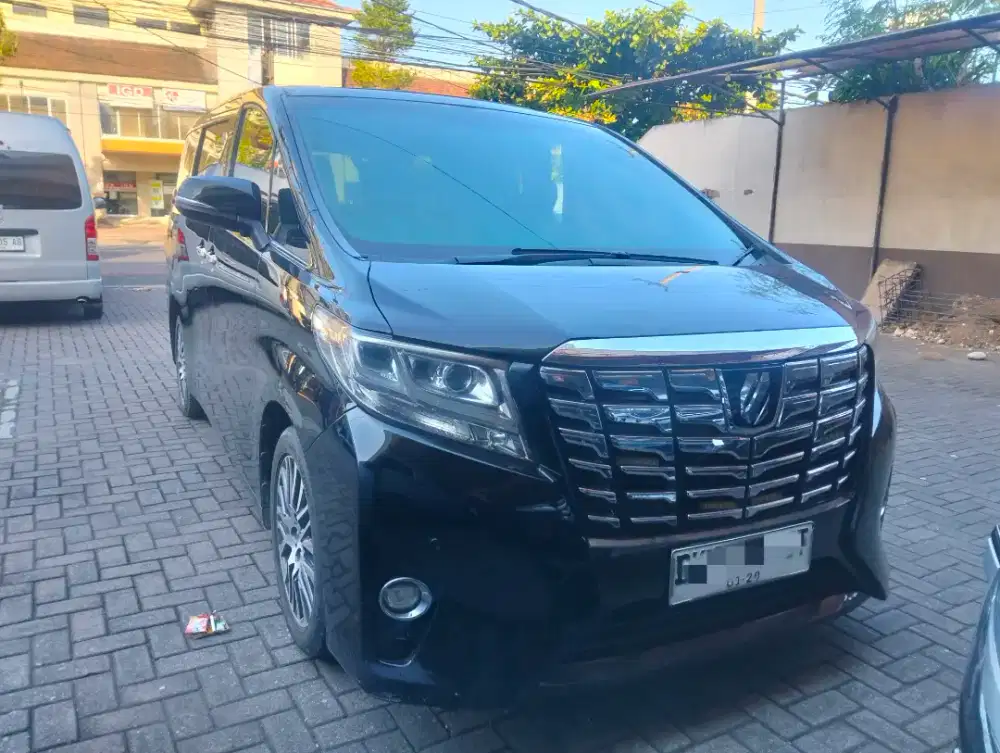 TOYOTA ALPHARD G 2015 HITAM
