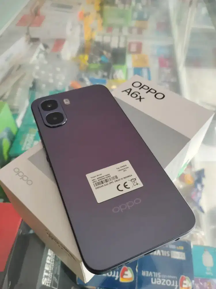 Oppo A6x ram (4+8)/64Gb like new full set original Mulus no minus