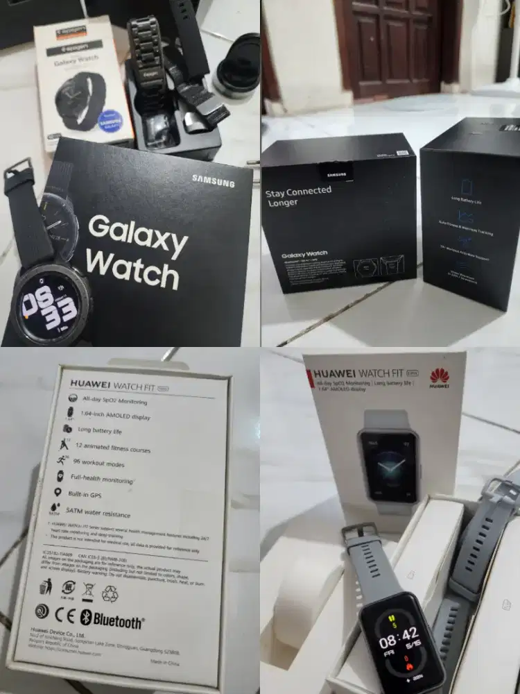 Jual 2 Smartwatch Samsung dan Huawei