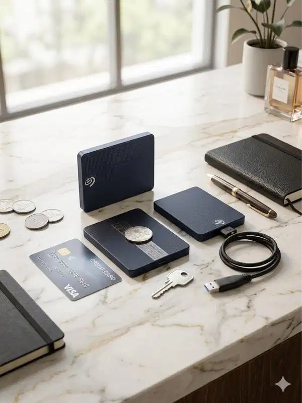 Seagate One Touch 1TB External HDD Slim - Like New Sangat Jarang Pakai
