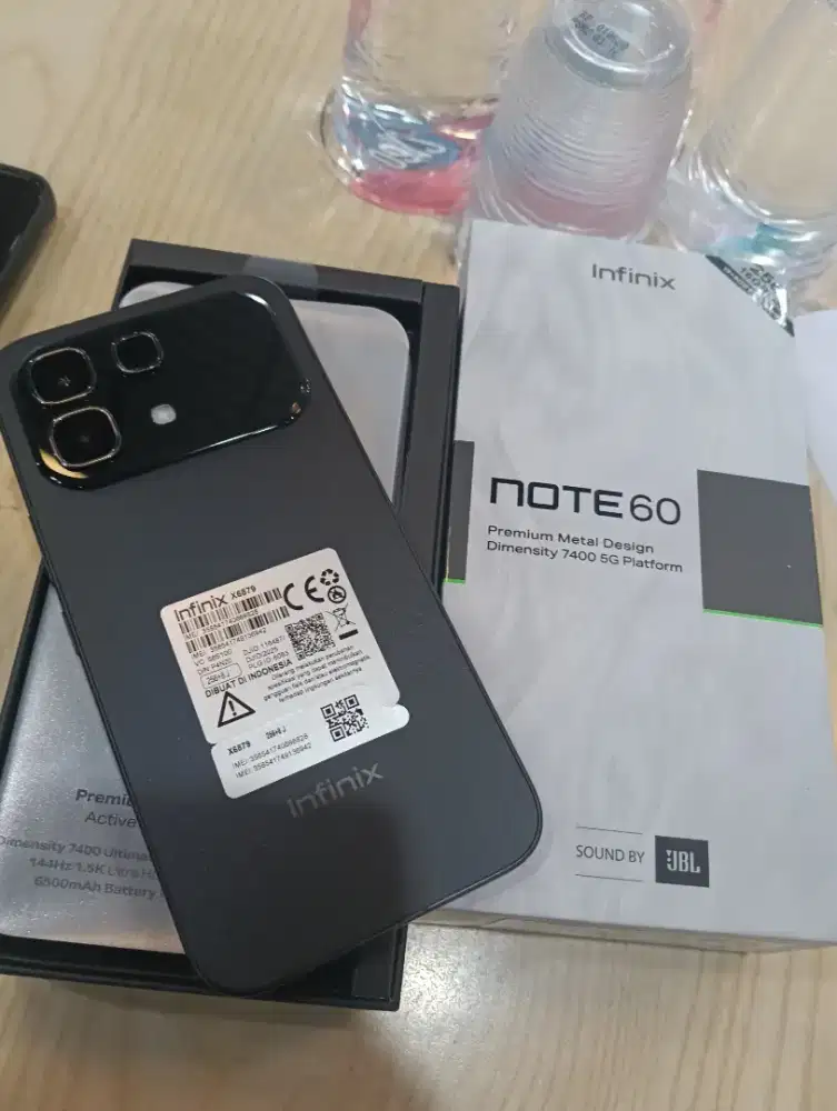 Infinix note 60,bisa tanpa dp