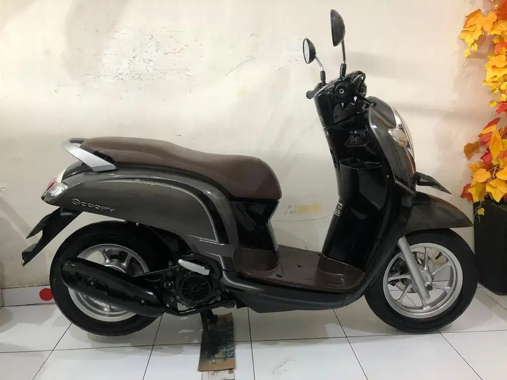 Honda Scoopy Stylish Th.2017 grey!!