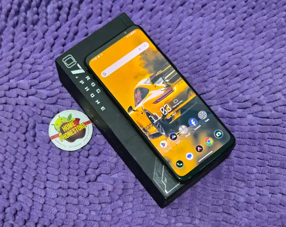 Asus Rog 7 256Gb Black Bagus Resmi Normal