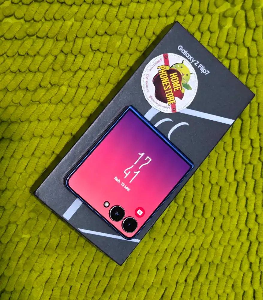 Galaxy Z Flip 7 512Gb Blue Bergaransi Mulus Mantap