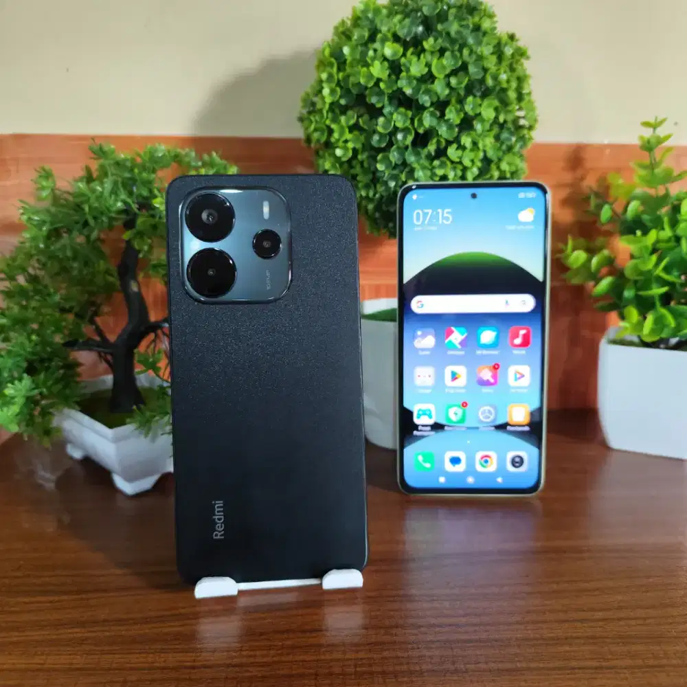 Resmi Note 14 4G Ram 8/256 Hp dan charger mulus