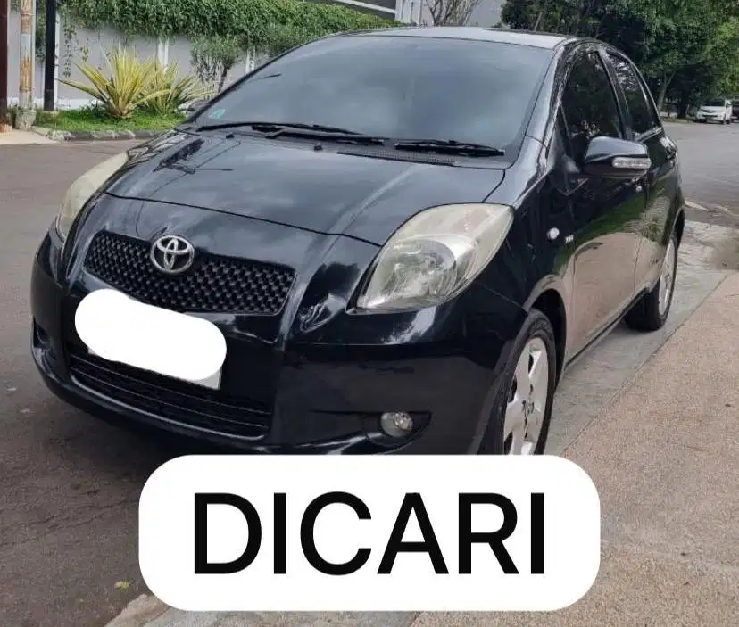 Di Cari Toyota Yaris 2006 ke atas Yaris 2008 Yaris 2009 Yaris Matic